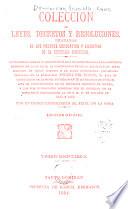 Coleccion de leyes, decretos y resoluciones emanadas de los poderes legislativo y ejecutivo de la Republica Dominicana