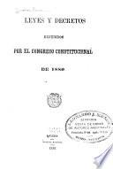 Colección de leyes, decretos y resoluciones