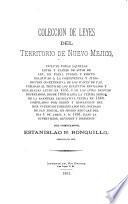 Coleccion de leyes del territorio de Nuevo Mejico