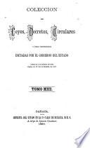 Colección de leyes y decretos del estado libre de Oaxaca ...
