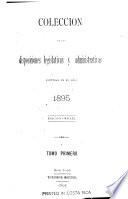 Coleccion de leyes y decretos