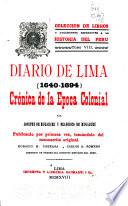 Colección de libros y documentos referentes a la historia del Perú