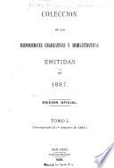 Colección de los decretos y ordenes ha expedio la legislatura del estado