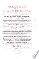 Coleccion de los tratados de paz, alianza, neutralidad,