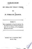 Coleccion de obras en verso y prosa de d. Tomas de Yriarte