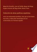 Colección de obras poéticas españolas
