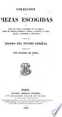 Coleccion de piezas escogidas de Lope de Vega, Calderón de la Barca