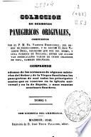 Colección de sermones panegíricos originales: (1848. 348 p. )