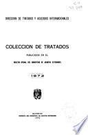 Colección de Tratados publicados en el Boletín Oficial del Ministerio de Asuntos Exteriores