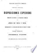 Coleccion legislativa completa de la Republica Mexicana con todas las disposiciones expedidas para la Federacion, el Distrito y los territorios federales