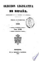 Colección legislativa de España