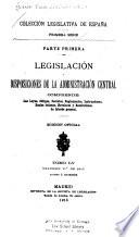 Colección legislativa de España ...