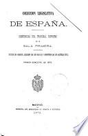 Coleccion legislativa de España