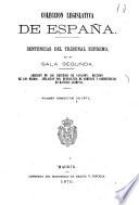 coleccion legislativa de espana sentencias del tribunal supremo