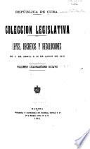 Colección legislativa
