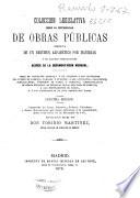 Colección legislativa sobre la contabilidad de obras públicas