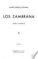 Colección Los Zambrana: Los Zambrana. [Poesía completas de Julia Pérez Montes de Oca