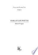 Colección palabra viva: Hablan los poetas