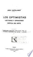 Colección póstuma: Los optimistas. Lecturas y opiniones, crítica de arte