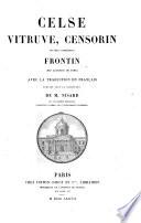 Collection des auteurs latins, avec la traduction en français