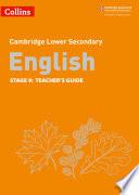 Collins Cambridge Lower Secondary English – Lower Secondary English Teacher's Guide: Stage 9