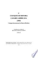 Coloquio de Historia Canario-Americano [i.e. Americana].