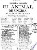 Comedia Famosa. El Animal De Ungria