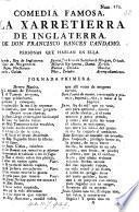 Comedia famosa. La Jarretiera de Inglaterra, el mayor aprecio del descuido de una dama. In verse