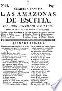 Comedia Famosa. Las Amazonas De Escita