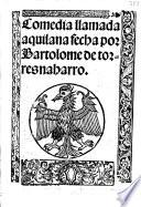 Comedia llamada aquilana fecha por