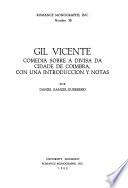Comedia sobre a divisa da cidade de Coimbra