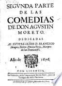 Comedias De Don Agustin Moreto