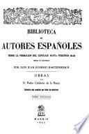 Comedias de Don Pedro Calderon de la Barca