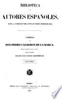 Comedias de Don Pedro Calderon de La Barca0
