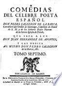 Comedias del celebre poeta español, don Pedro Calderon de la Barca ...