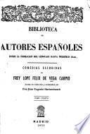 Comedias escogidas de Frey Lope Felix de Vega Carpio