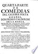 Comedias ... que nuevamente corregidas publica Juan de Vera Tassis y Villarroel