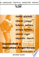 Comedias y sainetes argentinos