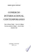 Comercio internacional contemporáneo