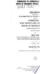 Commission to Commemorate Centennial of Birth of President Dwight David Eisenhower