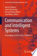 Communication and Intelligent Systems