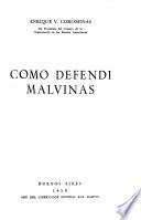 Como defendí Malvinas