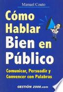 Cómo hablar bien en público