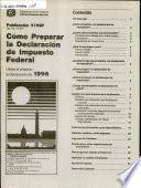 Cómo preparar la declaración de impuesto federal