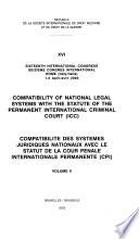 Compatibility of National Legal Systems with the Statute of the Permanent International Criminal Court (ICC)