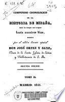 Compendio cronológico de la historia de España desde los tiempos más remotos hasta nuestros días
