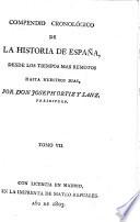 Compendio cronologico de la historia de España, etc