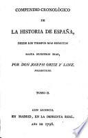 Compendio Cronologico De La Historia De España