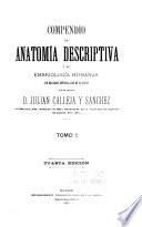 Compendio de anatomía descriptiva y de embriología humanas