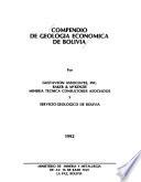 Compendio de geología económica de Bolivia